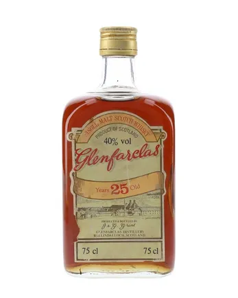 Glenfarclas 25 Year Old Bottled 1980s 75cl