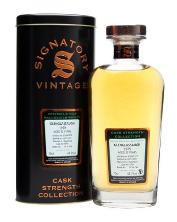 Glenglassaugh 1979 32 Year Old Cask #1545 Signatory Cask Strength Collection