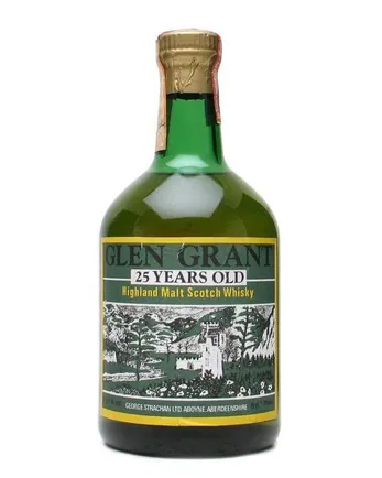 Glen Grant 25 Year Old Bottled 1980's George Strachan