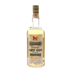 Booth's Finest Dry Gin / Bottled 1950s