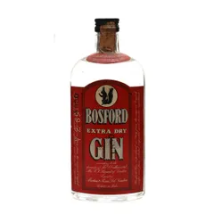 Bosford Extra Dry London Gin / Bottled 1960s