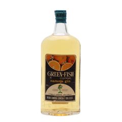 Green-Fish Orange Gin / Spring Cap / Bottled 1960s