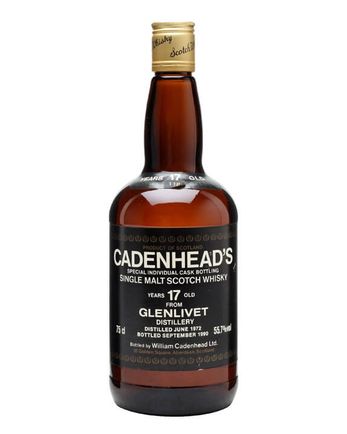 Glenlivet 1972 17 Year Old Cadenhead's