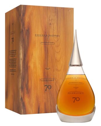Glenlivet 1940 70 Year Old Tear Decanter 2nd Edition Gordon & Macphail