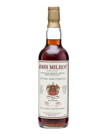 Glenlivet 1970 29 Year Old Sherry Cask John Milroy