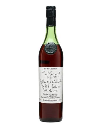 Glenlivet 21 Year Old 1963 Chairmans Reserve