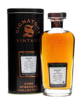 Glenlivet 1996 14 Year Old Sherry Butt #105515 Signatory