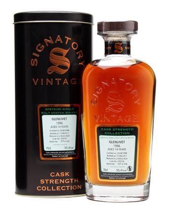 Glenlivet 1996 14 Year Old Sherry Butt Signatory
