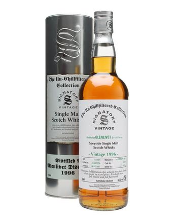 Glenlivet 1996 15 Year Old Cask #67678 Signatory Un-Chillfiltered Collection