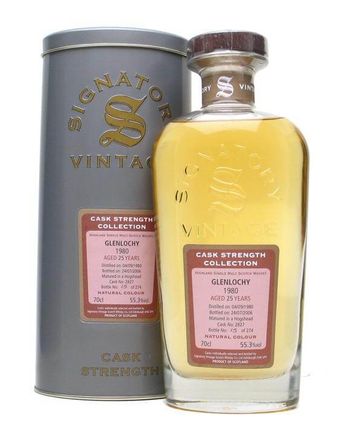 Glenlochy 1980 25 Year Old Signatory Cask Strength Collection
