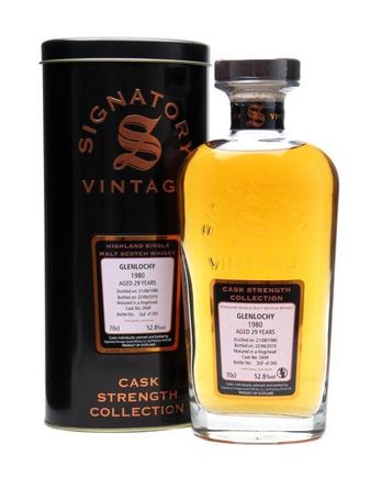 Glenlochy 1980 29 Year Old Cask #2649 Signatory Cask Strength Collection