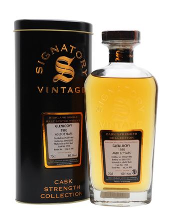 Glenlochy 1980 32 Year Old Cask #1759 Signatory Cask Strength Collection