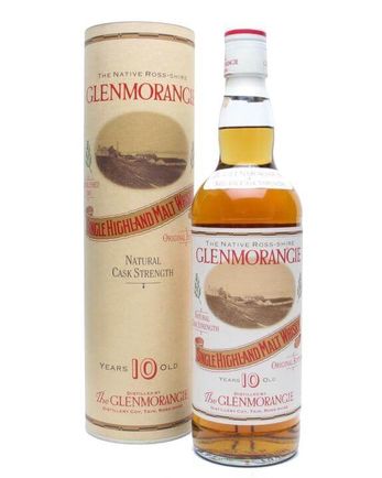 Glenmorangie Cask Strength 10 Year Old white label