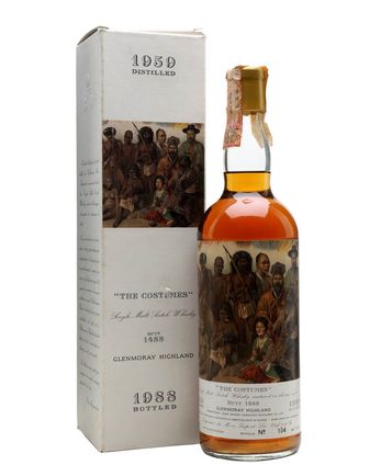 Glen Moray 1959 The Costumes Cask #1488 Bottled 1988 Moon Import