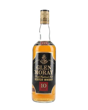 Glen Moray 10 Year Old Bottled 1970s 75cl