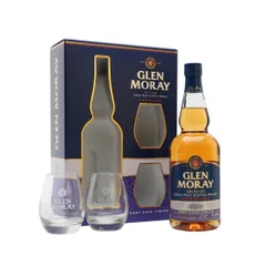 Glen Moray Port Cask Finish / Glass Set