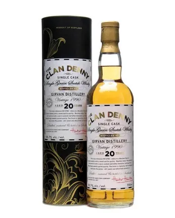 Girvan 1990 20 Year Old Clan Denny Single Grain Douglas Laing