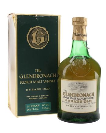 Glendronach 8 Year Old Bottled 1970's