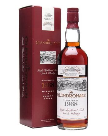 Glendronach 1968 25 Year Old ANA Sherry Cask# 1