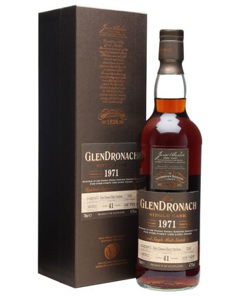 Glendronach 1971 41 Year Old PX Sherry Puncheon #1247
