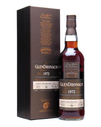 Glendronach 1972 38 Year Old Oloroso Butt #718