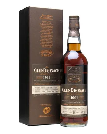 Glendronach 1991 18 Year Old Oloroso Sherry Butt #2512