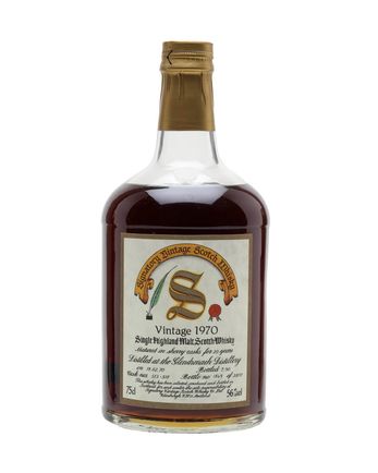 Glendronach 1970 20 Year Old Sherry Cask Signatory