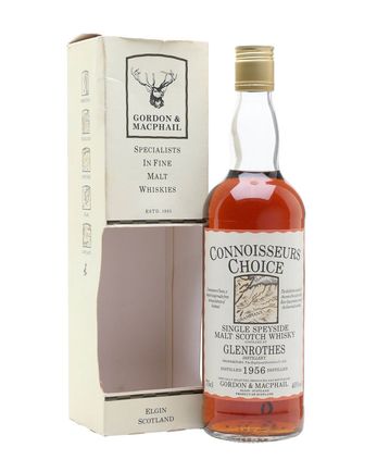 Glenrothes 1956 30 Year Old Connoisseurs Choice Gordon & Macphail