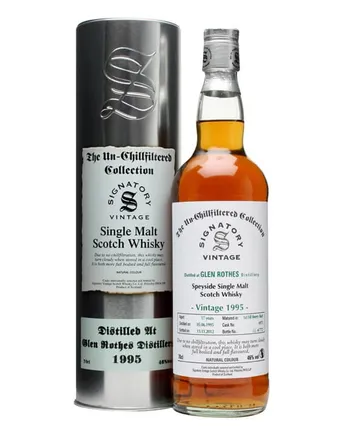 Glenrothes 1995 17 Year Old Sherry Butt #6975 Signatory Un-chillfiltered Collection