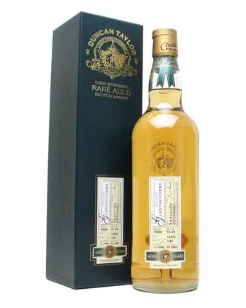 Glentauchers 1990 17 Year Old Duncan Taylor Rare Auld