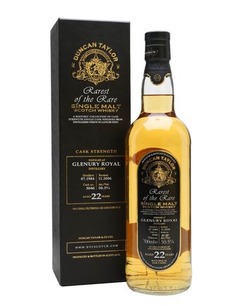 Glenury Royal 1984 22 Year Old Duncan Taylor Rarest of the Rare