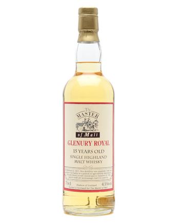 Glenury Royal 15 Year Old Independent Bottling