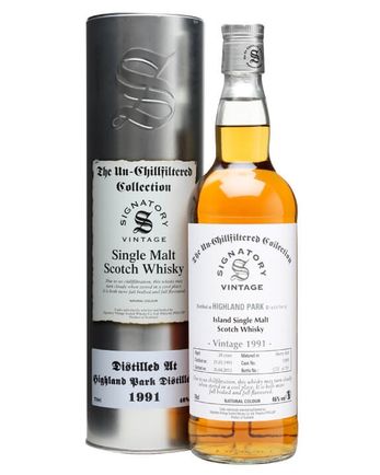 Highland Park 1991 20 Year Old Sherry Butt Signatory Un-Chillfiltered Collection