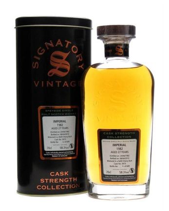 Imperial 1982 27 Year Old Cask #3973 Signatory
