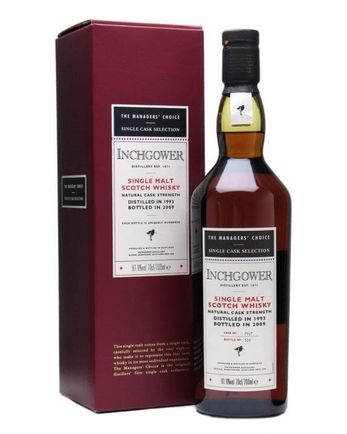 Inchgower 1993 Managers' Choice Sherry Cask