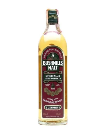 Bushmills 5 Year Old Bottled 1990's