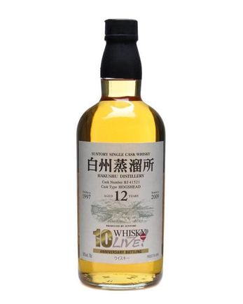 Hakushu 1997 12 Year Old Whisky Live 10th Anniversary