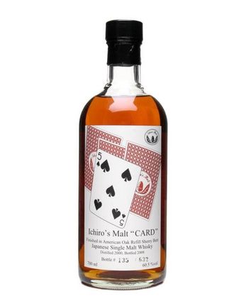 Hanyu Ichiro 2000 Five of Spades Bottled 2008 Sherry Finish