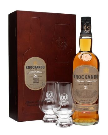 Knockando 1989 21 Year Old Master Reserve Glass Pack