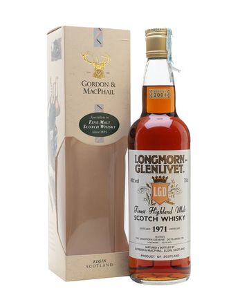 Longmorn Glenlivet 1971 Gordon & Macphail