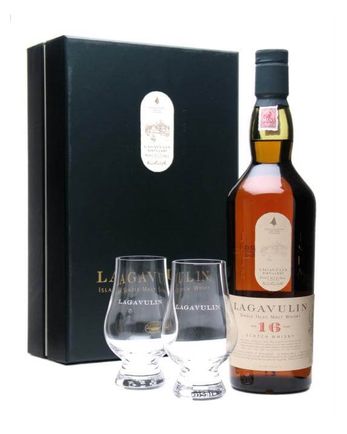 Lagavulin 16 Year Old Glencairn Glass Pack