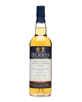 Littlemill 1990 21 Year Old Cask #18 Berry Bros & Rudd