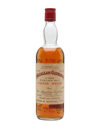 Macallan Glenlivet 15 Year Old Gordon & Macphail