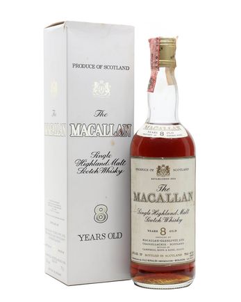 Macallan 8 Year Old Bottled 1980's