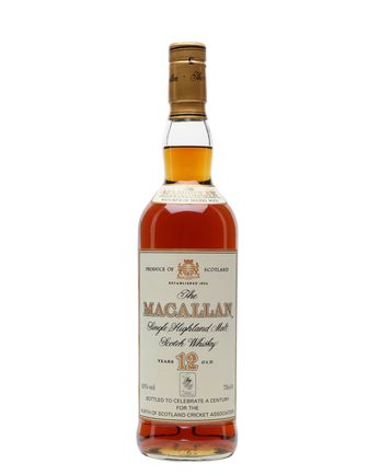 Macallan 12 Year Old North of Scotland Cricket Association