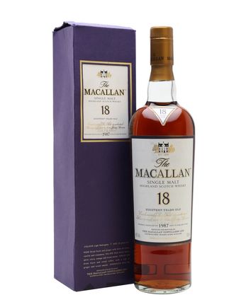 Macallan 1987 18 Year Old Sherry Oak