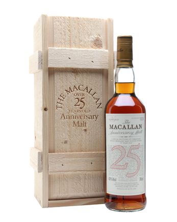 Macallan 25 Year Old Anniversary Malt Sherry Oak