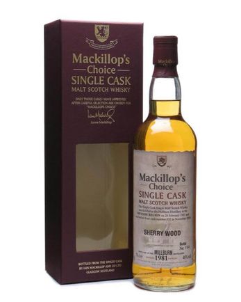 Millburn 1981 25 Year Old Sherry Wood Mackillop's