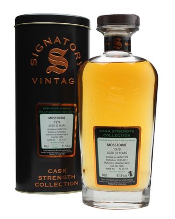 Mosstowie 1979 32 Year Old Cask #1306 Signatory Cask Strength Collection