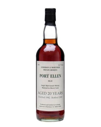 Port Ellen 1982 20 Year Old Sherry Cask Anderson & Mortimer